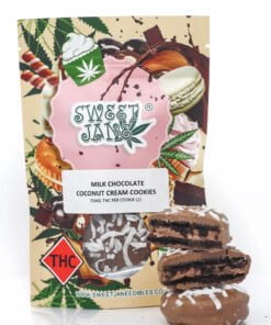 Milk Coconut Cream Cookies