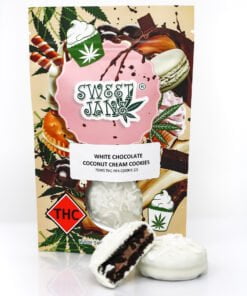 White Coconut Cream Cookies