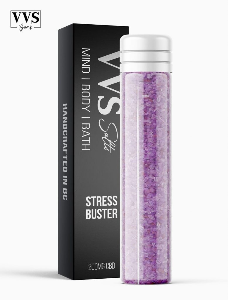 cbd bath salt, stress remover